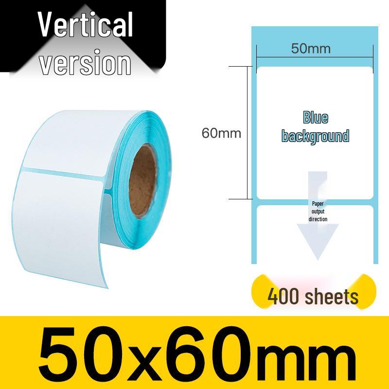 100x100x150mm Three-Proof Self-Adhesive Thermal Label Paper for Barcode Printing