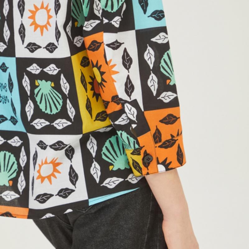  Benetton  Benetton Jeffrey Blouse Babla4441 Mu