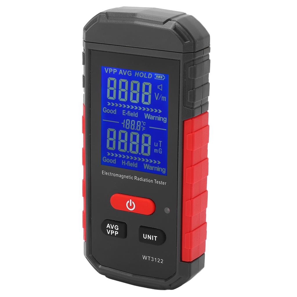 Radiation Detector Electric Field Magnetic Field Detection Data Lock Electromagnetic Radiation Meter