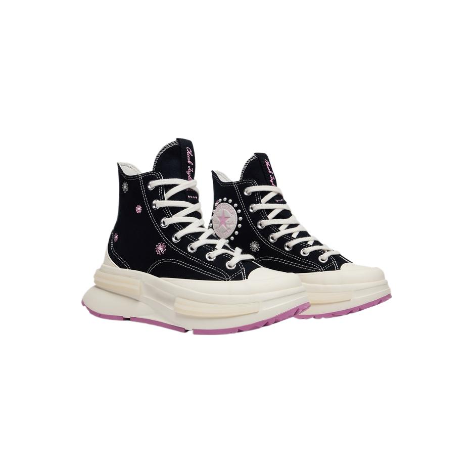 Converse Run Star Legacy CX Удобные износостойкие кроссовки средней высоты Повседневные Унисекс Черные A15785C