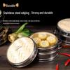Diruien Stainless Steel Bamboo Steamer Basket & Lid Set