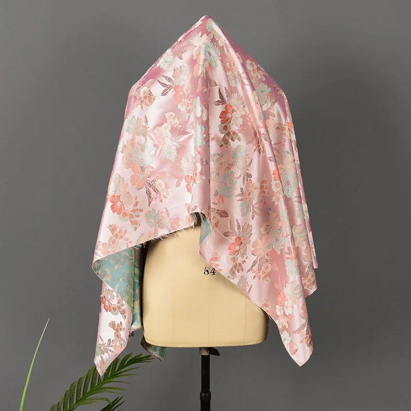 Жаккардовая парчовая ткань 100x145 см китайский стиль чонсам ханьфу платье сценическая одежда сумка атласная ткань материал для шитья своими руками