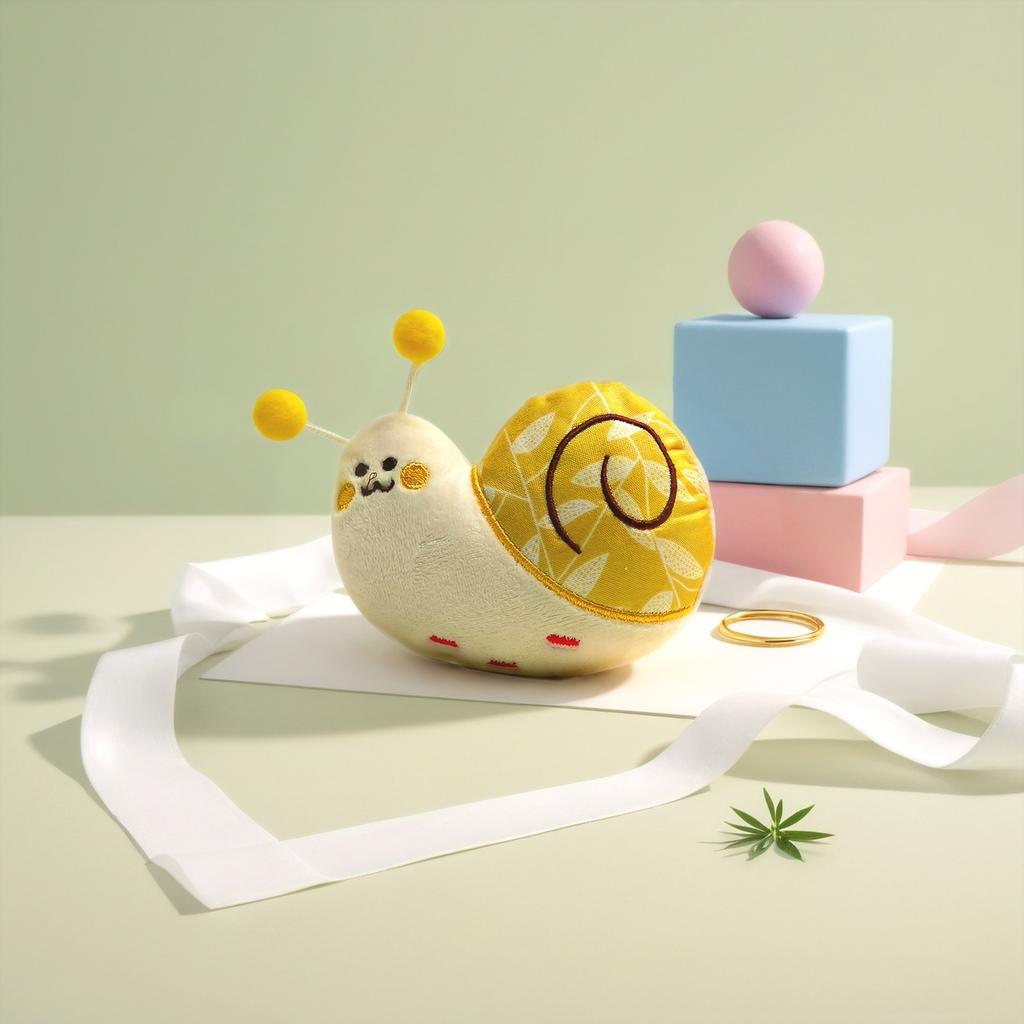 Креативная жевательная игрушка для питомцев для чистки зубов, интерактивная пищалка в форме улитки для кошек и собак, забавные принадлежности для игры с укусами