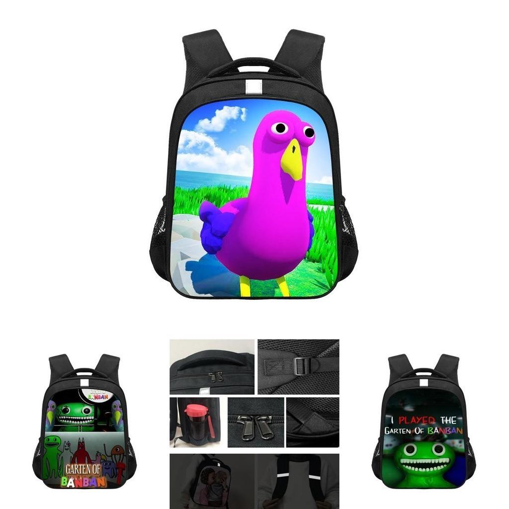 Рюкзак Garten Of Banban Школьная сумка Водонепроницаемый 14 дюймов Студенческий Дорожный Подарки