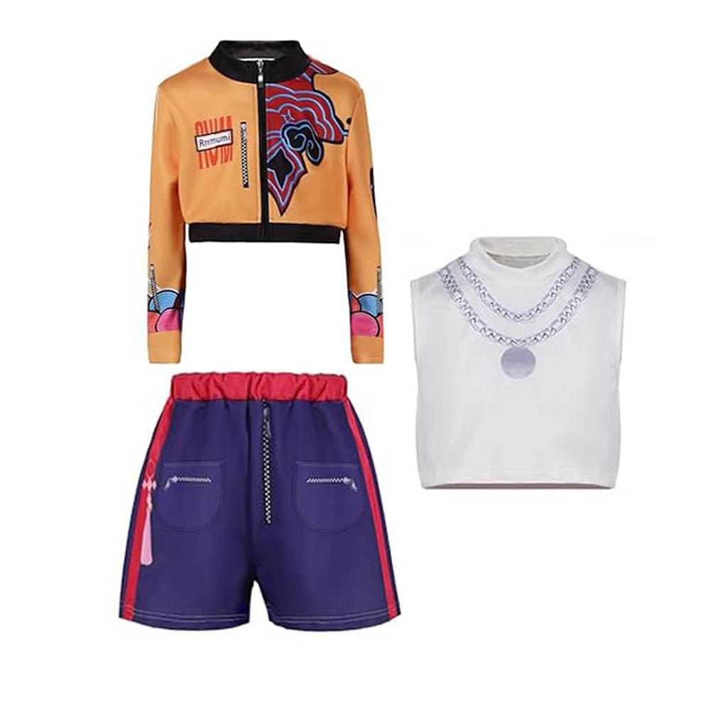 Детский Девочки Повседневный Милый Мультяшный Принт Жилет Пальто с Длинными Рукавами Одежда для Танцев Косплея