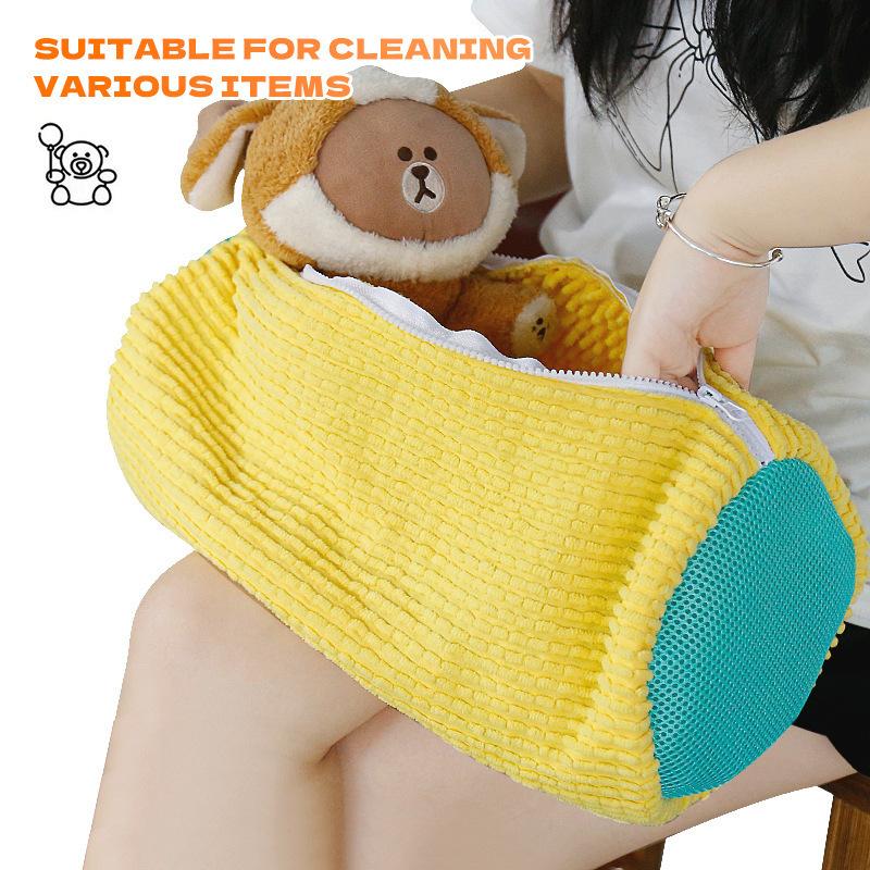 1/2pcs Washing Shoes Bag Cotton Laundry Fluffy Fibers Easily Remove Dirt Washing Bags Anti-Deformation Shoes Clothes Organizer