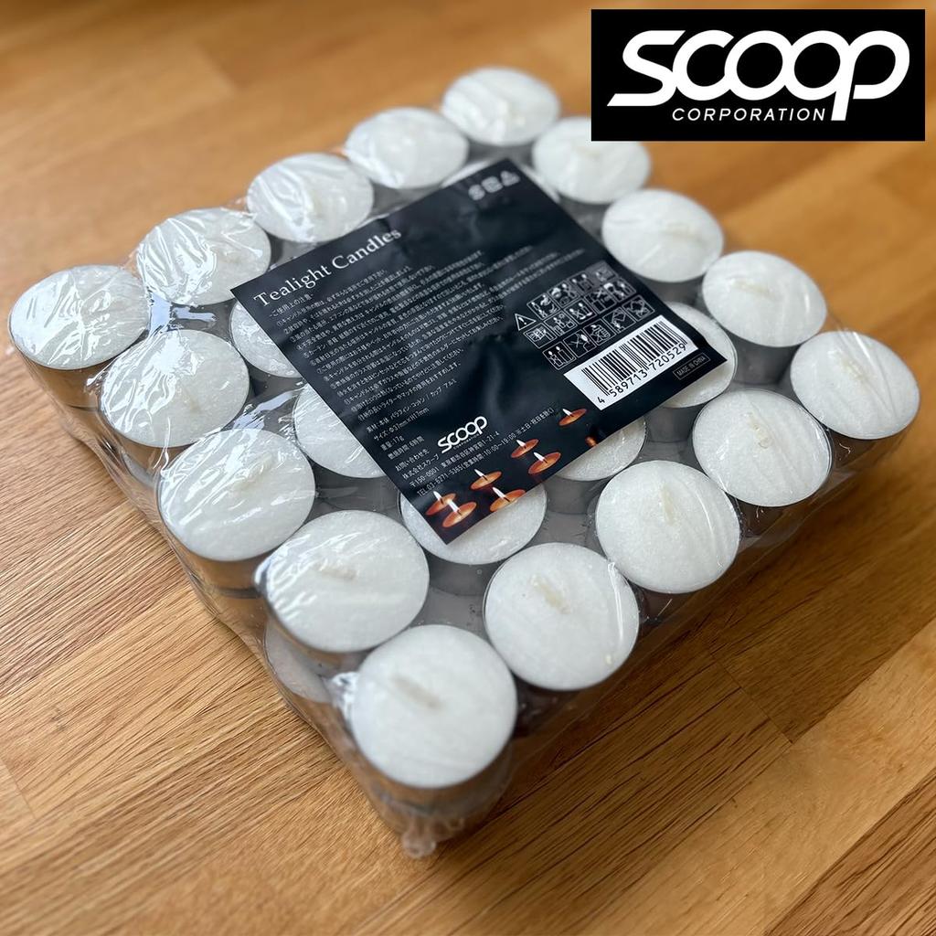 Чайная свеча без запаха для более 6 штук алюминиевых подсвечников, [Горит часов] 50, Чашки, Свечи,