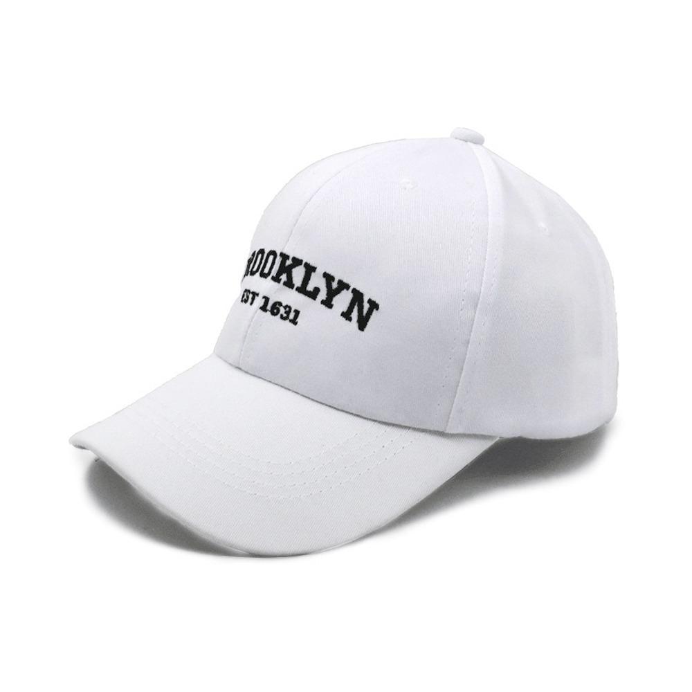Creative Letter Embroidered Baseball Cap High Quality Breathable Snapback Hat Couple Hat Sunscreen Hat Daily Wear