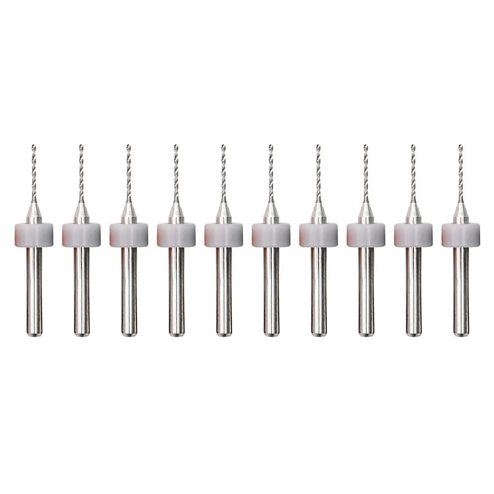 Для печатных плат с ЧПУ сплав вольфрамовая сталь карбид сверла 0.1мм-1.0мм мини PCB сверло