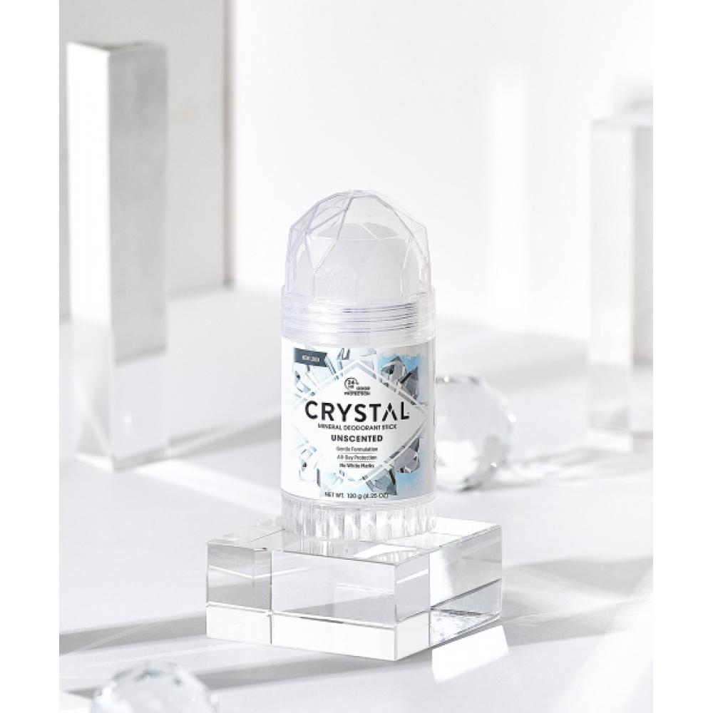 Crystal Crystal Deodorant 120g Unscented Large Capacity Stick   Chamomile Roll On Set Of 2