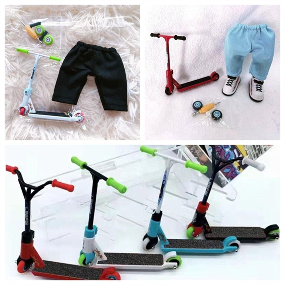 Movement Finger Scooter Scooter Model Finger Skateboards Mini Scooter  Interactive Toy