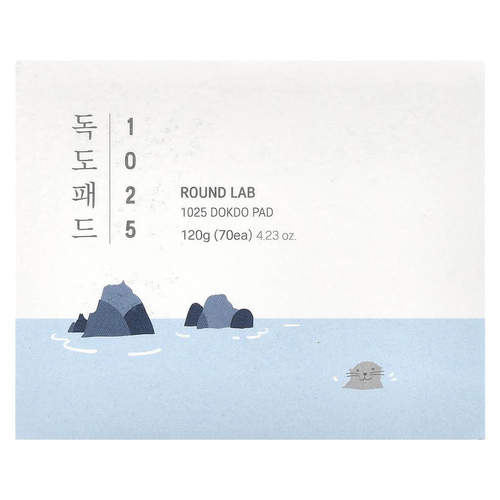 ROUND LAB 1025 Dokdo Pad, 70 Sheets, 120g (4.23oz)
