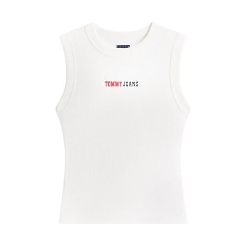Tommy Jeans Womens/Ladies Ribbed Vest Top