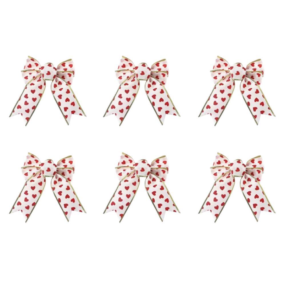Festive Bow Set Christmas Decoration Enhances Holiday Ambiance Large Decorative Bows Cheerful Festive Atmosphere