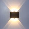 LED Wall Sconce Outdoor Indoor Lamp 12cm Top Bottom Fashionable 4W
