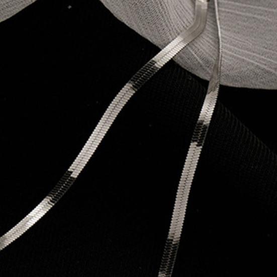 Простой женский ножной браслет, регулируемая длина, цепочка для ног, кулон, браслет для ног, стильный ювелирный подарок