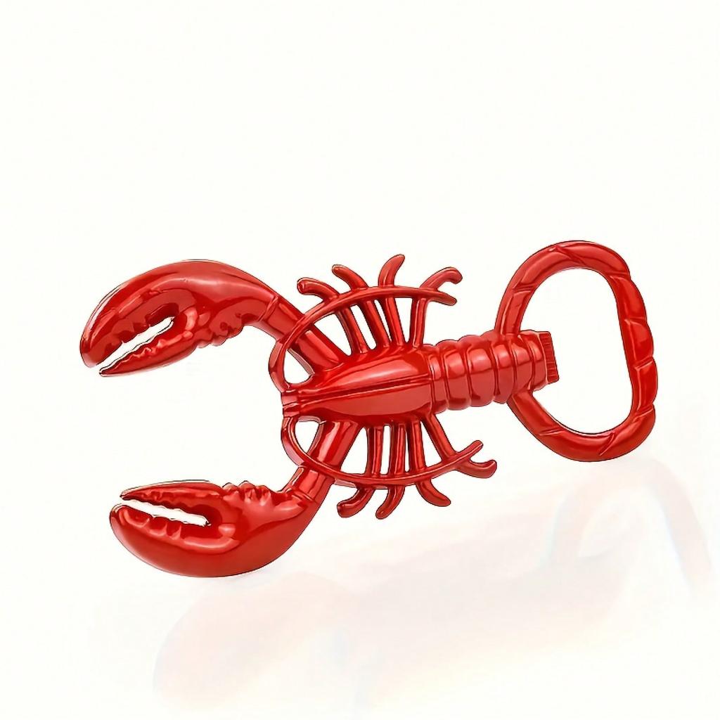 1pc Multiple Shrimp-Shaped Bottle Opener - Unique Lever Design,Perfect For Beer And Soda,Ideal Gift For Halloween, Christmas, Graduation, Father's Day