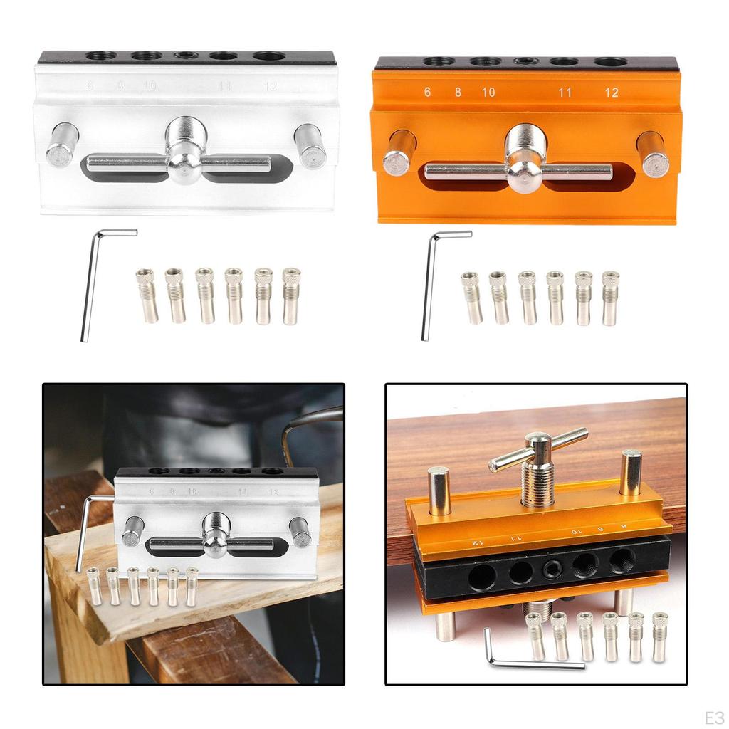Adjustable Doweling Jig Kit with Guide Bushings