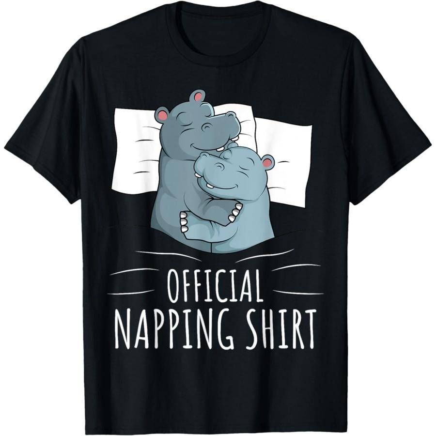 Официальная футболка для сна с гиппопотамом