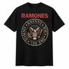 Футболка Ramones с президентской печатью, Футболка с принтом панк-рок тура, Винтажная графическая футболка