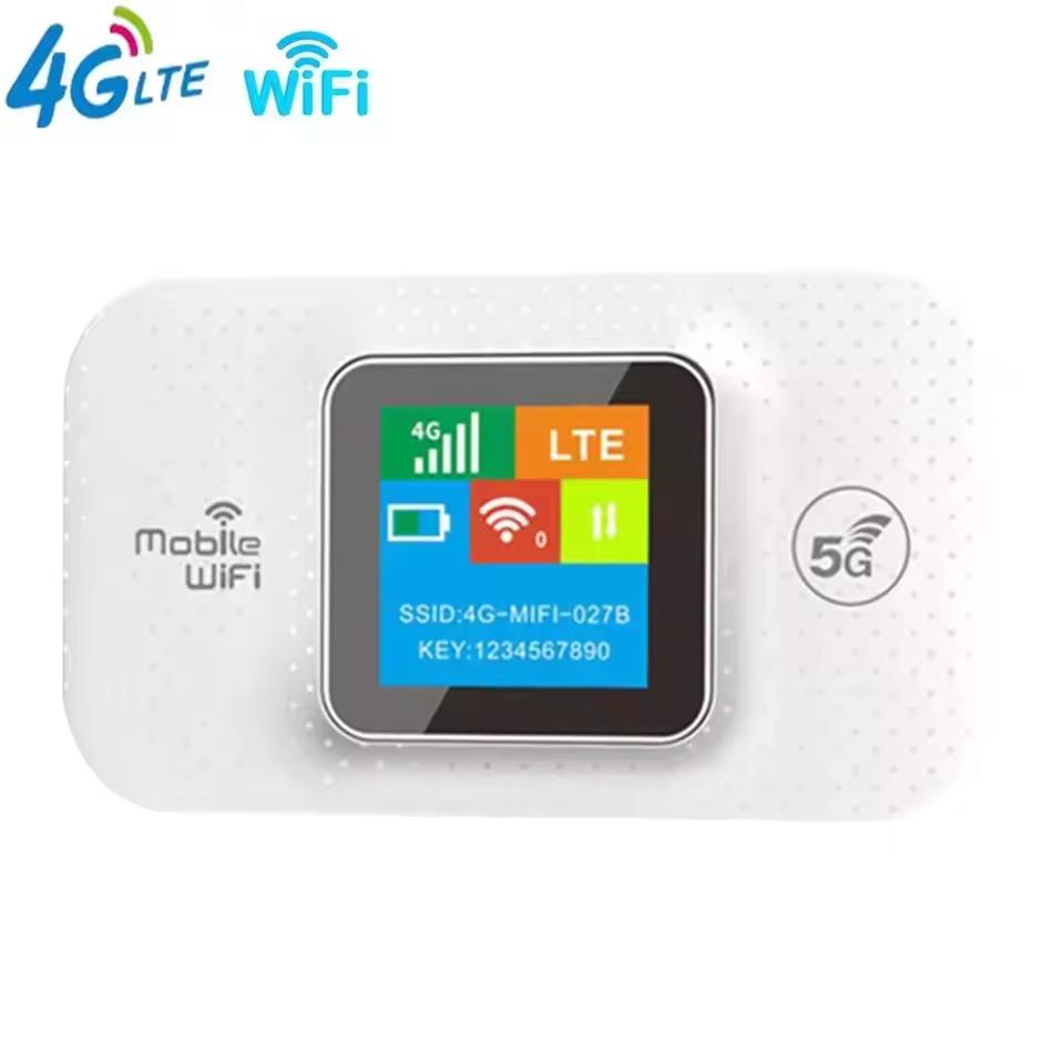 4G LTE WiFi Роутер 150 Мбит/с Портативный Беспроводной Роутер 3200 мАч Мини Карманный MiFi Модем Наружный Мобильный WiFi Хотспот со Слотом для SIM-карты