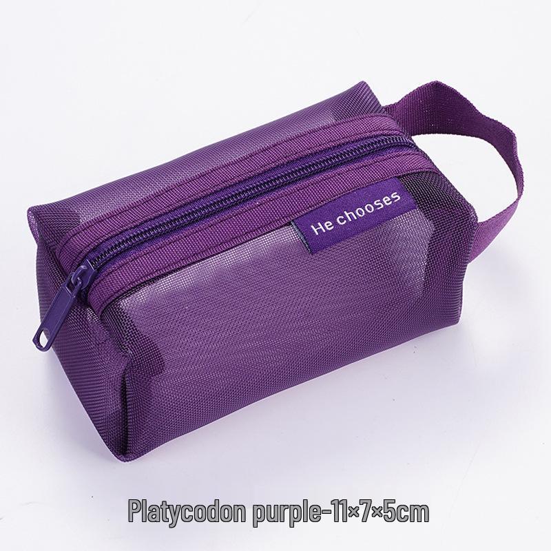 Трехмерный сетчатый нейлоновый кошелек для монет и ключей с держателем для карт