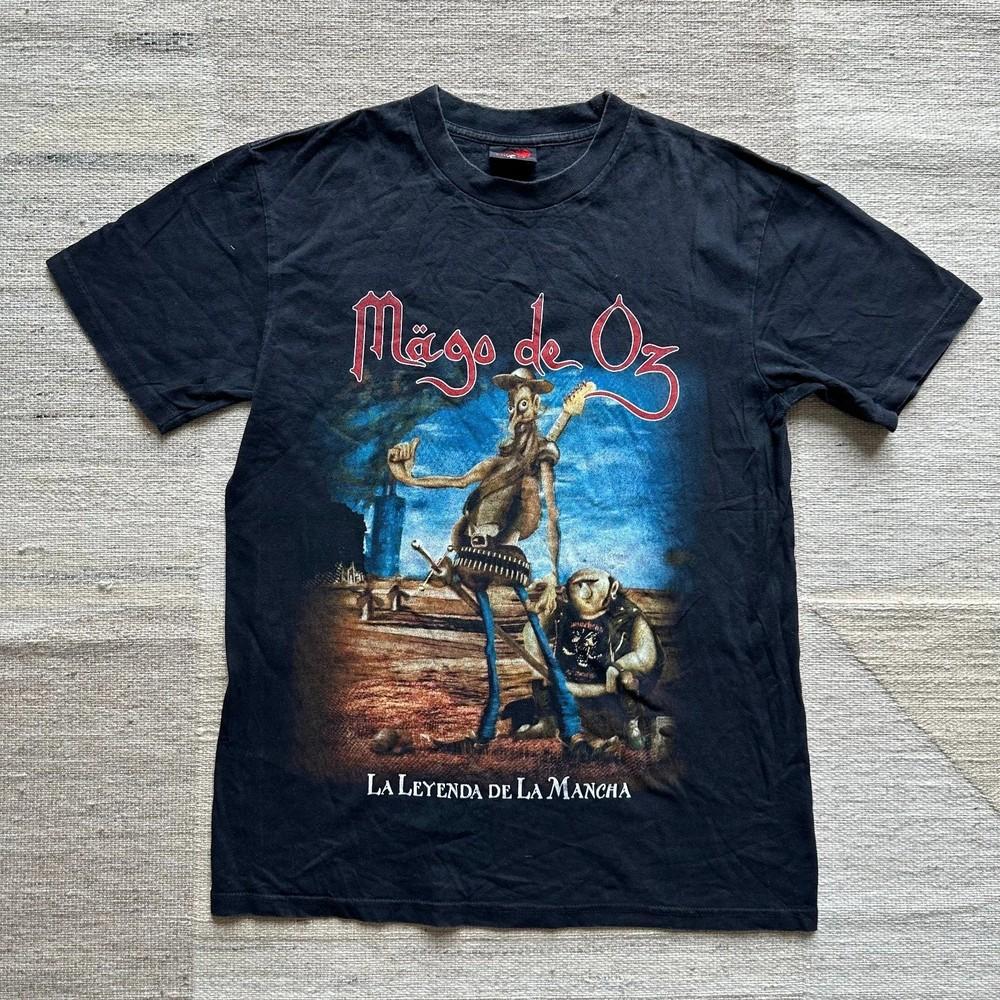 Mägo de Oz Band La Leyenda De La Mancha Черная S-5XL Футболка SG415 Унисекс Футболка