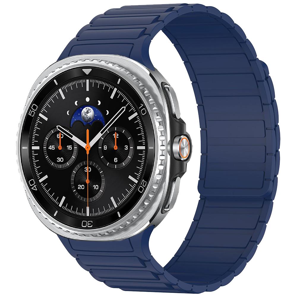 Ремешок без зазора для Samsung Galaxy Watch 8 Classic 46 мм/Watch8 44 мм 40 мм Магнитный силиконовый ремешок-браслет