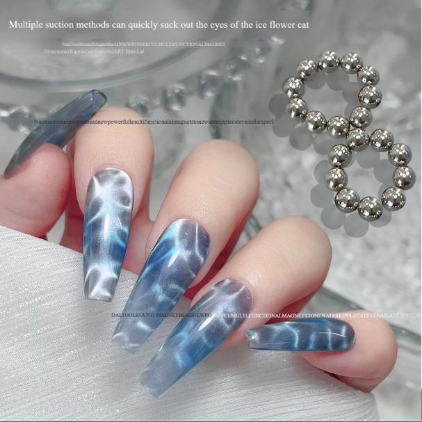Кошка Магнитная 3D Магнитная палочка Доска Магнитный гель-лак для ногтей Лак Волшебный нейл-арт Инструменты для самостоятельного маникюра