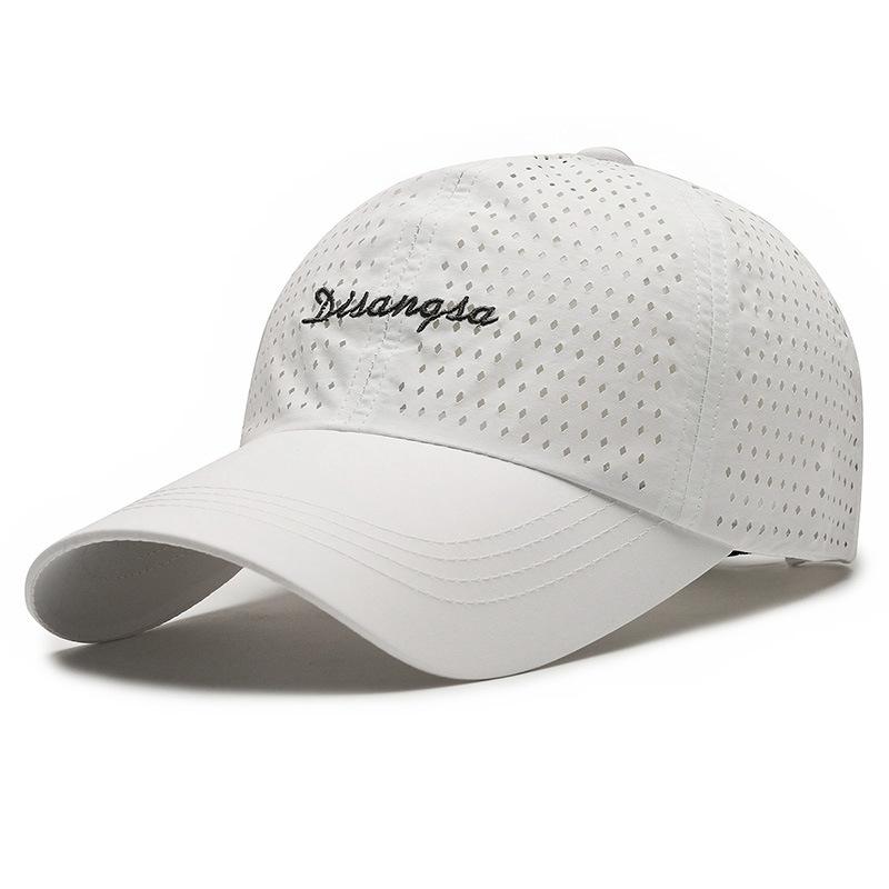 Летняя дышащая бейсболка, мужская солнцезащитная шляпа от солнца, быстросохнущая кепка с вышитыми буквами