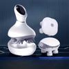 Home Electric Head Massager Rechargeable Waterproof Vibration Kneading Smart Mini Multi-functional Scalp Massager