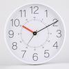 Plastic Silent Wall Clock Wall Clock Quartz Clock Three-dimensional Digital Scale Wall Clock Clock 12 Inches 30CM