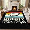 England rugby Carpet Door Mat for Living Room or Bedroom Protective Mat Under Chair Office Decoration Christmas Gift Birthday Present