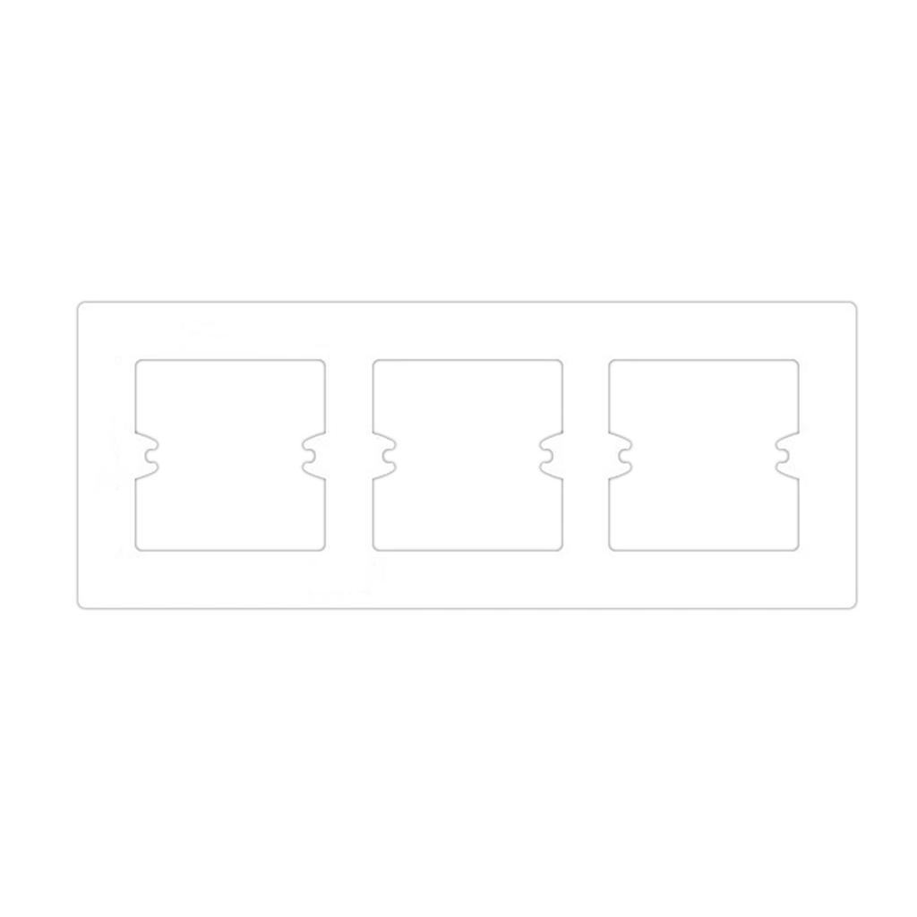 Тип 86 Настенная керамическая плитка Панель выключателей Крышка отверстия Пластиковые выключатели Рамка розетки Настенные панели Декоративная рамка-крышка