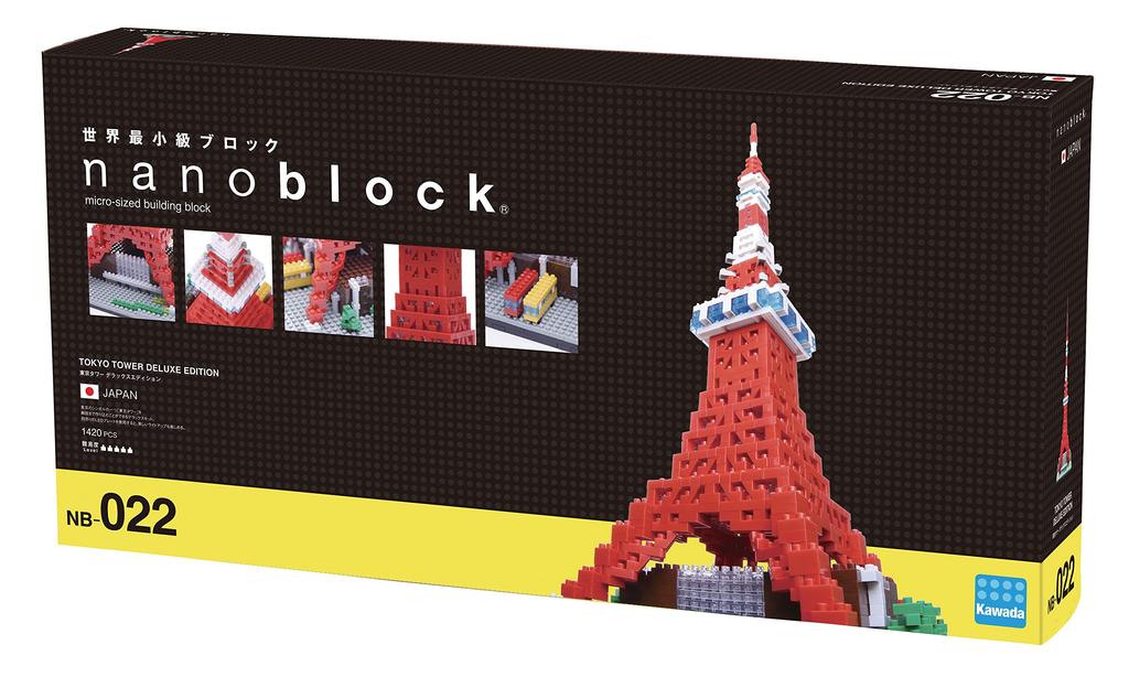 Nanoblock Токийская башня Deluxe Edition NB-022