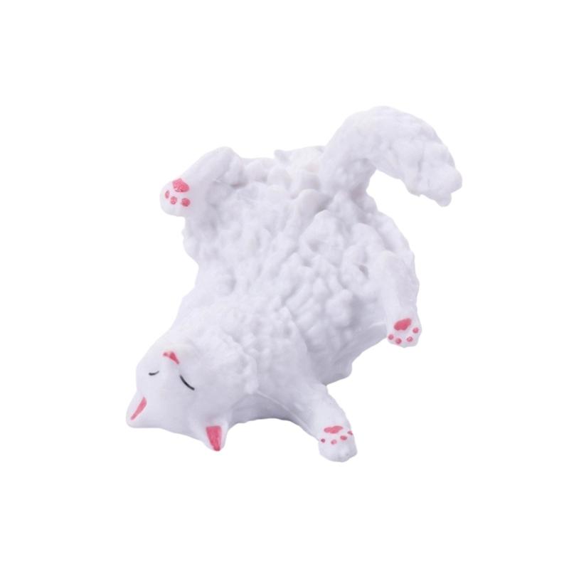 Tiny Cats Sculpture Elegant Miniature Decors For Workspaces Shelf Display Pet Lover Gift Quality Resin Craft Figurine