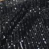 3mm Stripe Sequin Embroidery Mesh Fabric for Dress or Costume