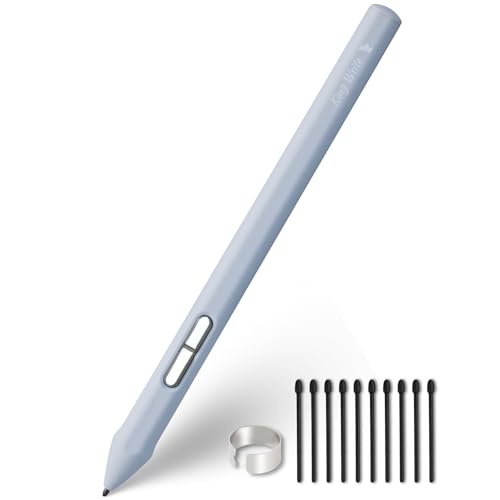 King Write SY05 Серый EMR Стилус для Galaxy Note | Fujitsu Quaderno (Поколение 2 / Поколение 3C) с высокой точностью, до 4096 уровней нажатия, отклонение касания ладонью,