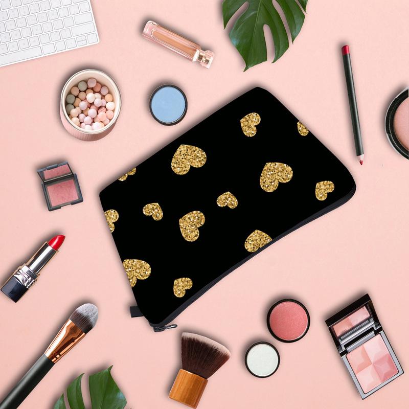 Женская косметичка с принтом, органайзер для туалетных принадлежностей, дорожный кейс для хранения ARI