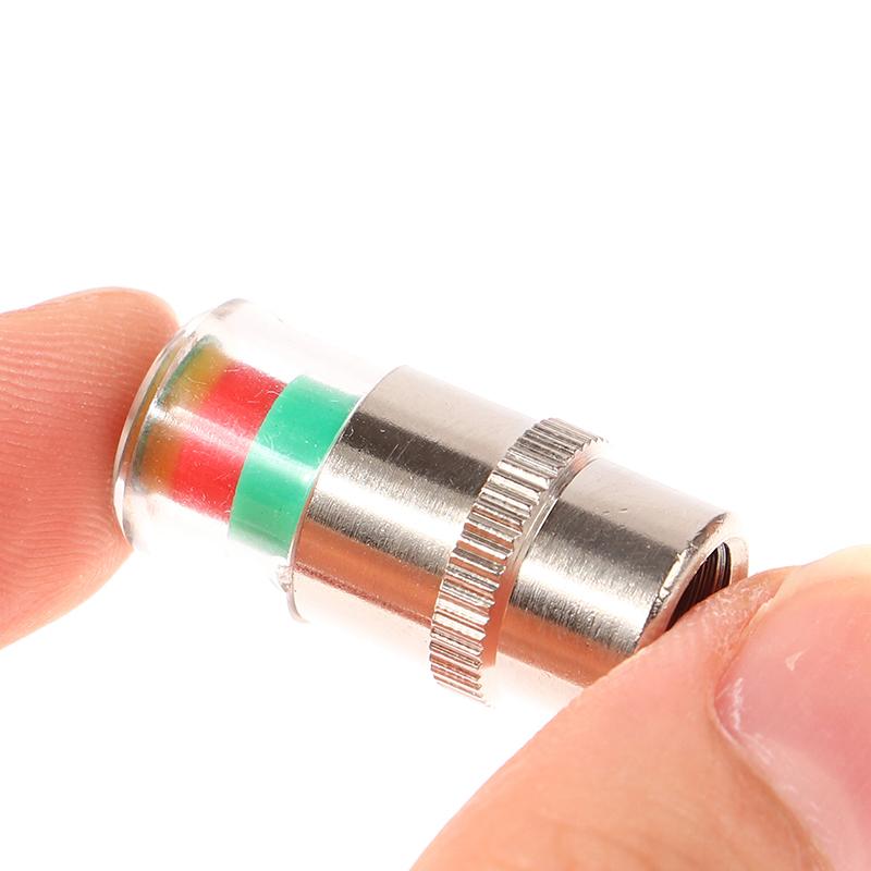 2/4 шт. Индикатор манометра для автомобильных шин, внешний датчик обнаружения клапана, универсальный тип, контроль состояния клапана, датчик крышки клапана