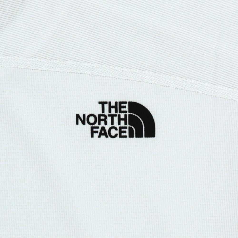 [Официальный North Face] Nt7ur15j White Label Гибридная вафельная футболка с коротким рукавом с круглым вырезом Белый