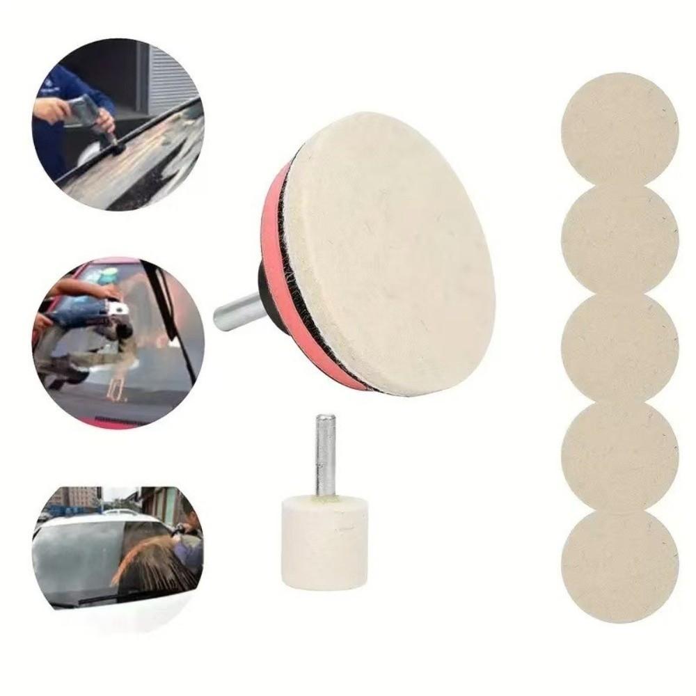1 Set Restoration Car Glass Polishing Kit Windshield Scratch Remove Kit Car Windshield