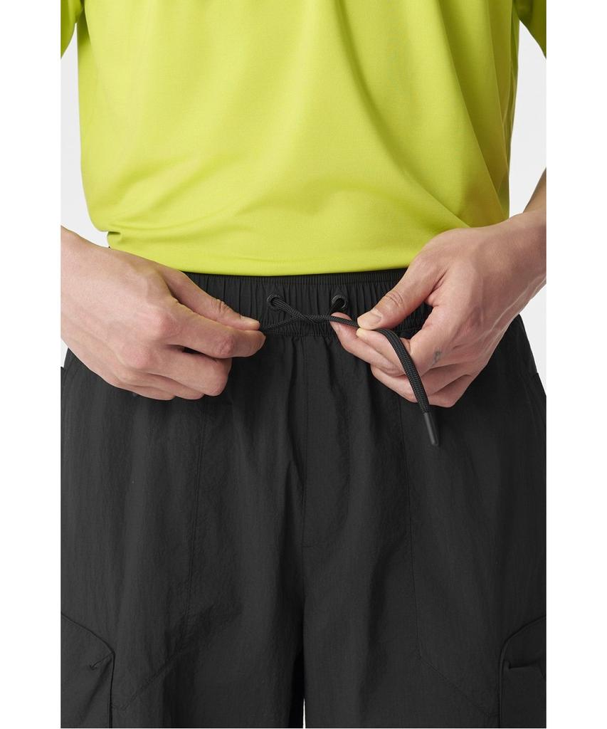 Koolongseupocheu Мужские Широкие Карго Брюки Tlpnm26551Blk