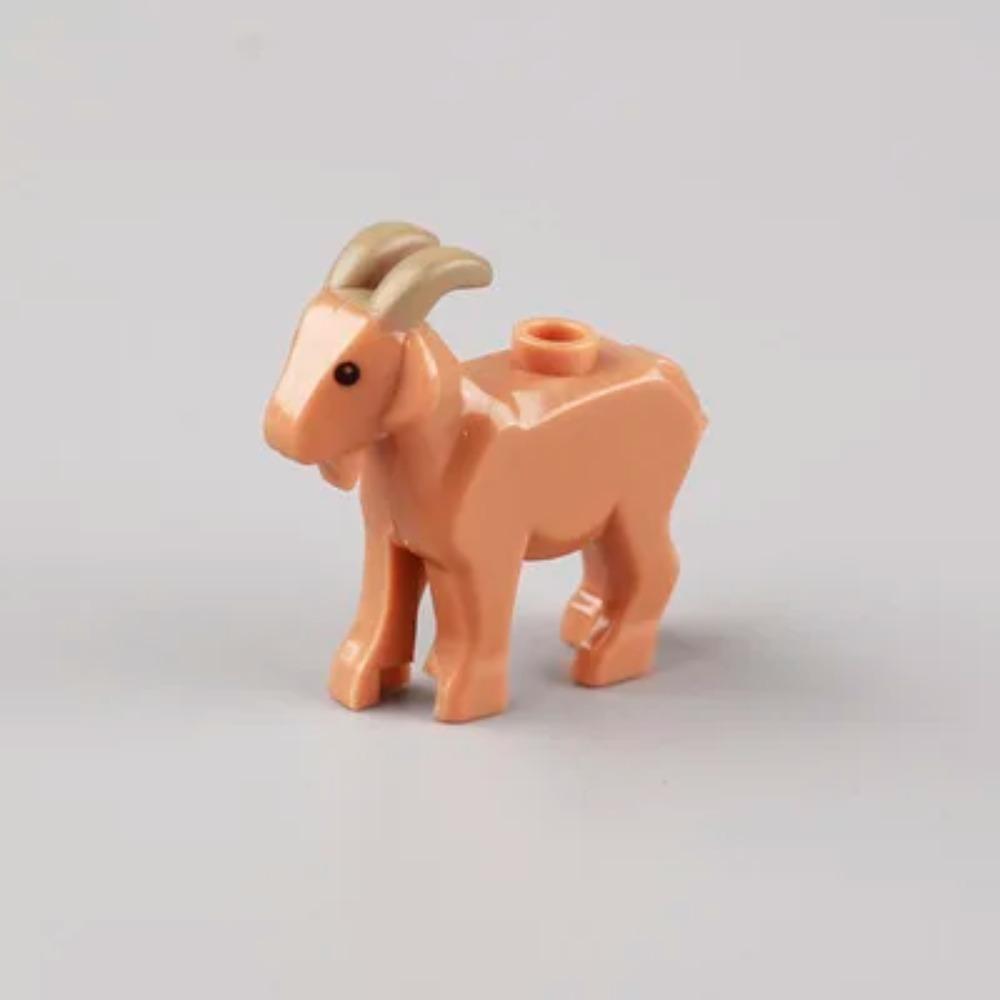 Животные Строительные Блоки Город Маленькие Большие Украшения Панда Собака Овца Свинья Корова Зоопарк Олень Монстр Крокодил Тигр Волк Орел Подарок Мальчику Игрушка