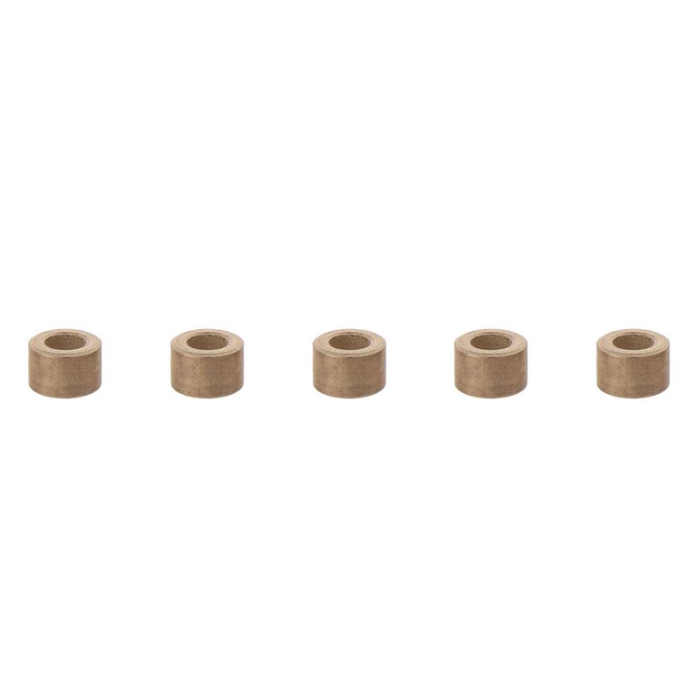 10pcs Sintered Bronze Bearing Sleeve Gold Plain Bearings Durable Bronze Bushings Machine Tools