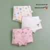 Летние хлопковые трусы-боксеры с мультяшным принтом для девочек - Безопасное нижнее белье для младенцев и детей