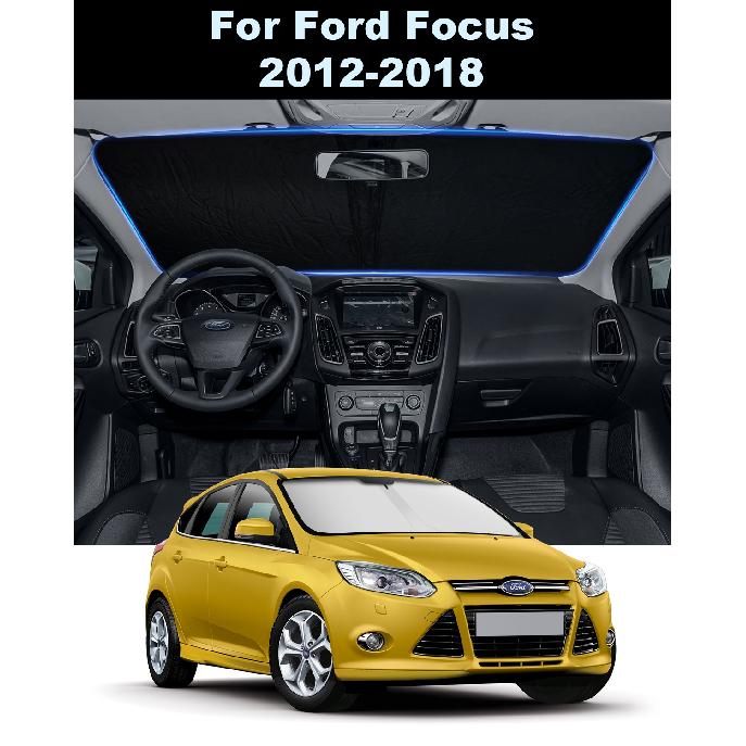 For Ford Focus 2012-2018 Car Windshield Sunshade Cover Front Window Sun Shade Visor Auto Interior UV Protection