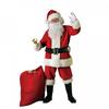 Bristol Novelty Mens Deluxe Santa Claus Velvet Costume
