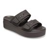Crocs Brooklyn Low Heel Sports Sandals Women Dark Coffee 208667-206