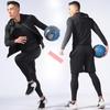 Мужские эластичные спортивные тайтсы с быстрой сушкой для бега, тренировок и фитнеса - длинные и короткие варианты